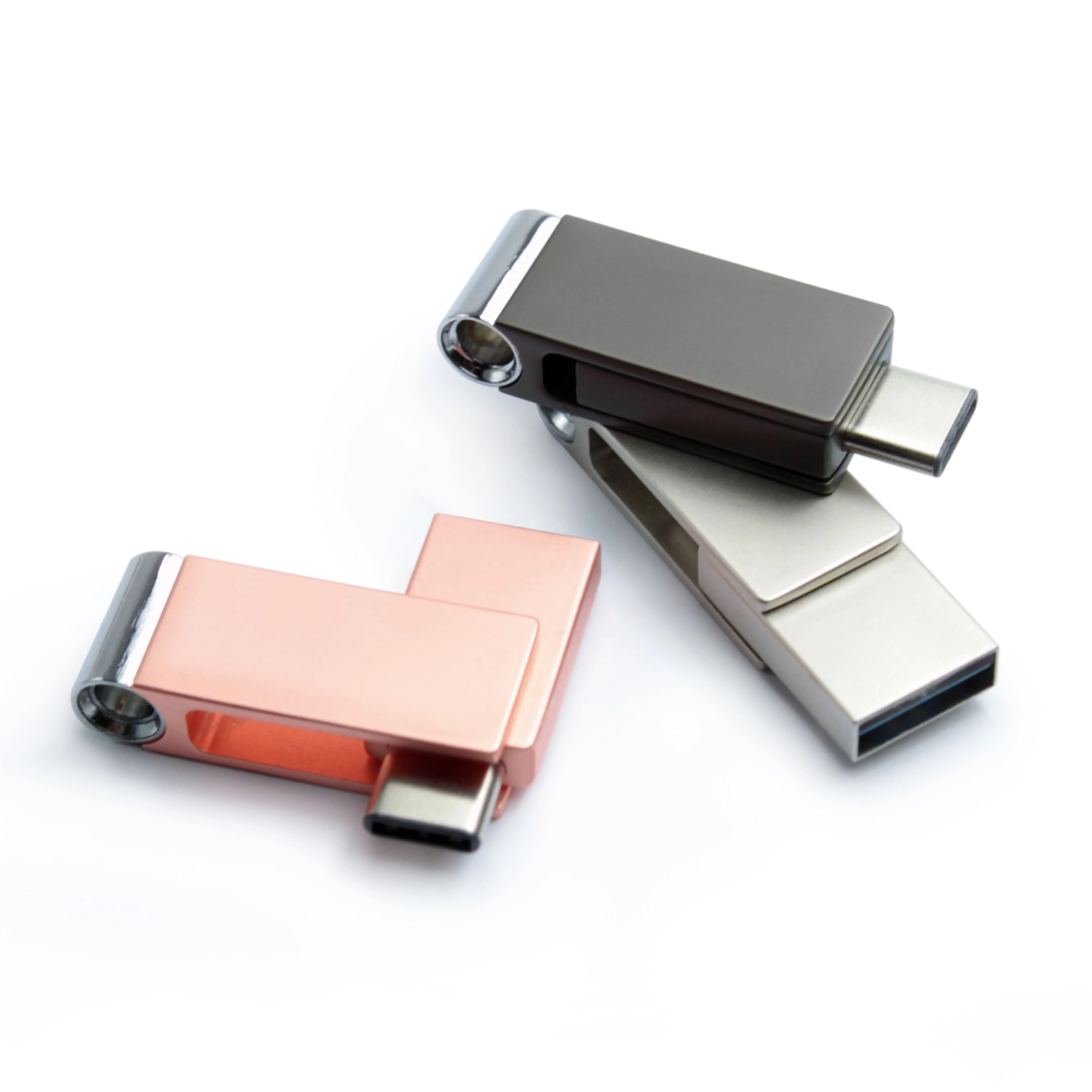 2021 OEM memory stick usb 3.1 type C flash drive for Android Pen drive USB3.0 16G 32GB 64GB 128GB Customized Logo Flash U