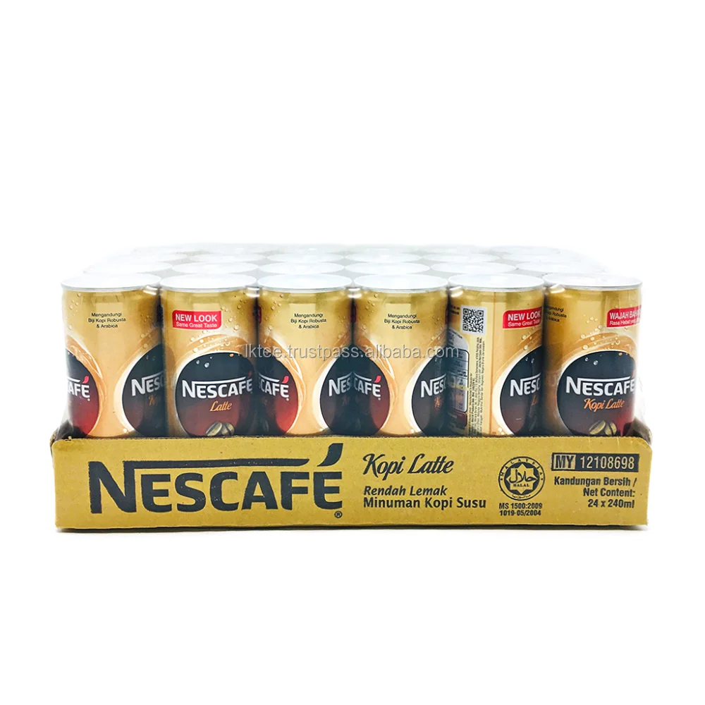 Мгновенный кофе NESCAFE в оригинальной банке/латте/мокко