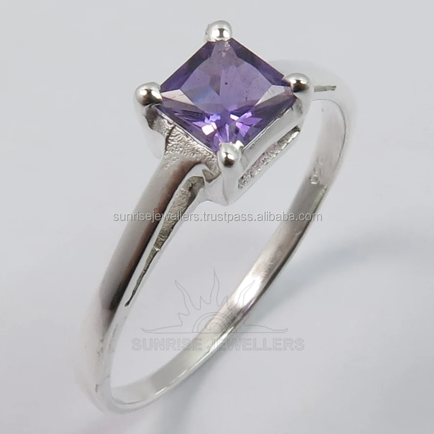 Lovely Choose Any Sizes Rings 925 Sterling Silver AMETHYST BLUE TOPAZ PERIDOT SMOKY QUARTZ CITRINE CARNELIAN & GARNET Gems