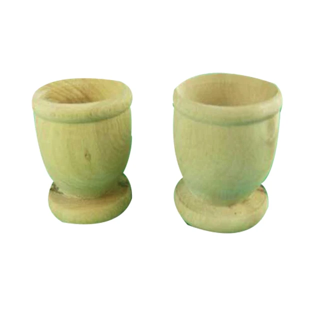 Olive wood small communion cup