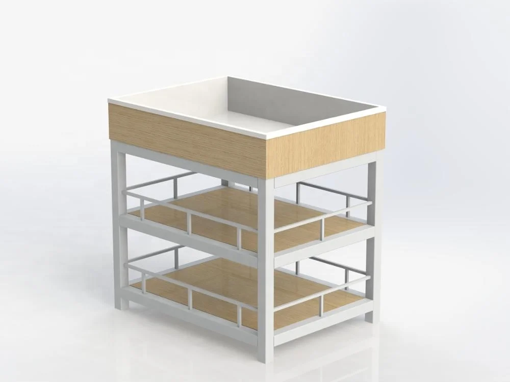 Недорогой и современный стеллаж для хранения фруктов и овощей в супермаркете/демонстрационная стойка