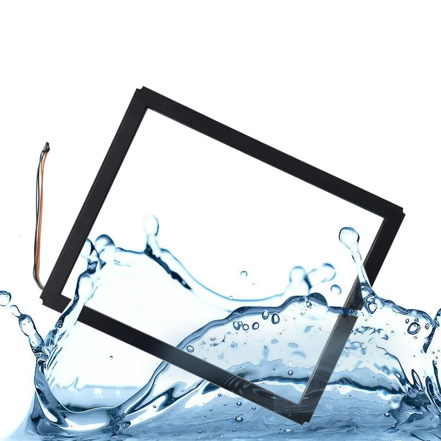 Наружная высокая яркость 17 дюймов IP65 Водонепроницаемый ИК сенсорный экран комплект верхнего покрытия