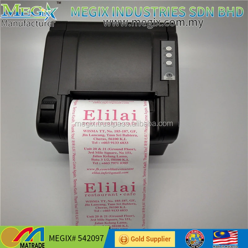 OEM printed 80mmThermal Receipt Paper Roll