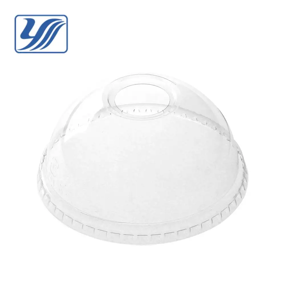 12oz 14oz 16oz PET plastic flat lid for 92mm cup