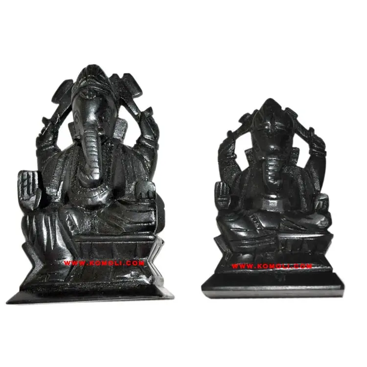 
Black stone wedding gifts Ganesha idols statue 