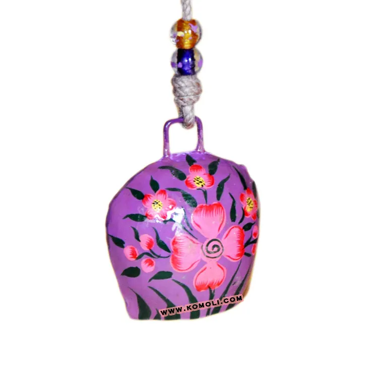 
Hand Painted Red souvenirs swiss cowbell custom painted cowbells 