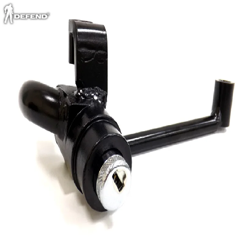 automobile customizable gear lock installment inside console box