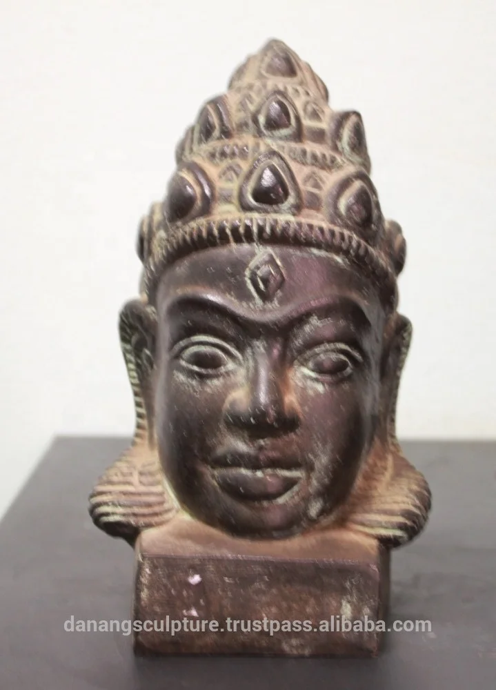 Resin Hindu Siva head statue DSF-HR42