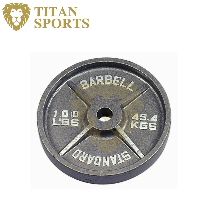 100LB Cast Iron Weight Plates