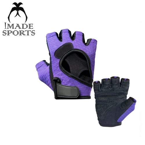 New products neoprene gym training weightlifting half finger gloves