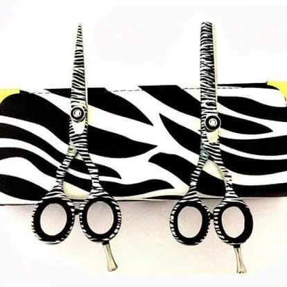Black & White High Quality Scissor Thining Barber Scissor