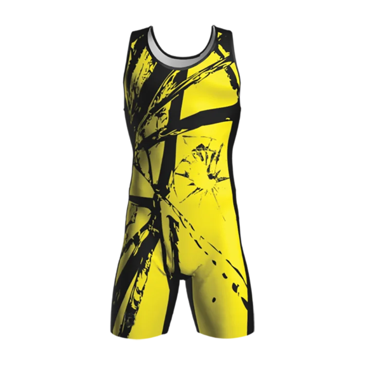 custom sublimation wrestling singlet wrestling uniforms wrestling fight jersey