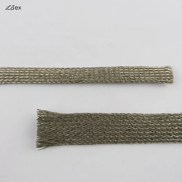braided cable sleeve for emf protection