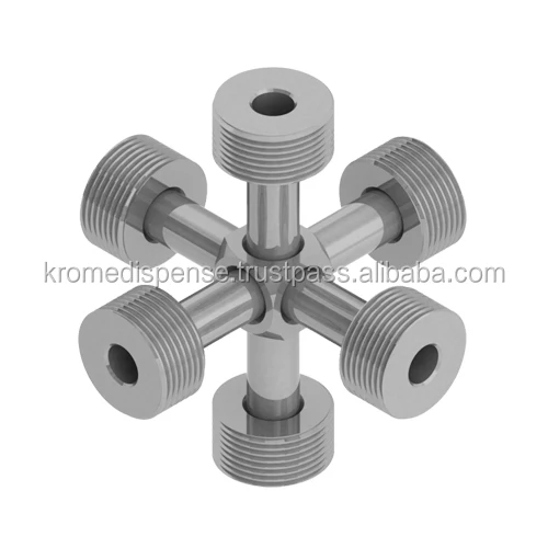 
 Коллектор для чистки пива с 6 выходами  