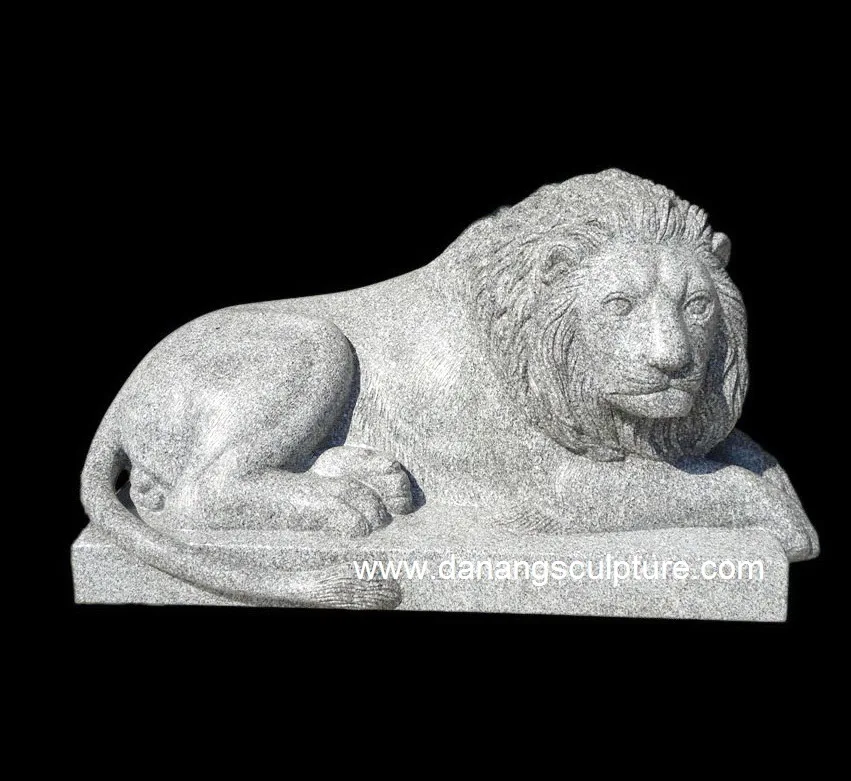 Outdoor Large White Marble Lion Statue Garden Life Size Stone Lion Statue white marble lion statues