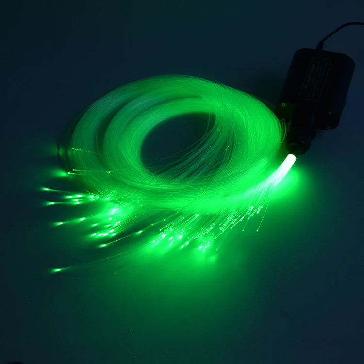 
12W Starlight atmosphere fiber optic light kit with music rhythm control for modified car 