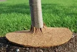 Coir Disc Mulch Mat - Double Latex-ed Export Quality