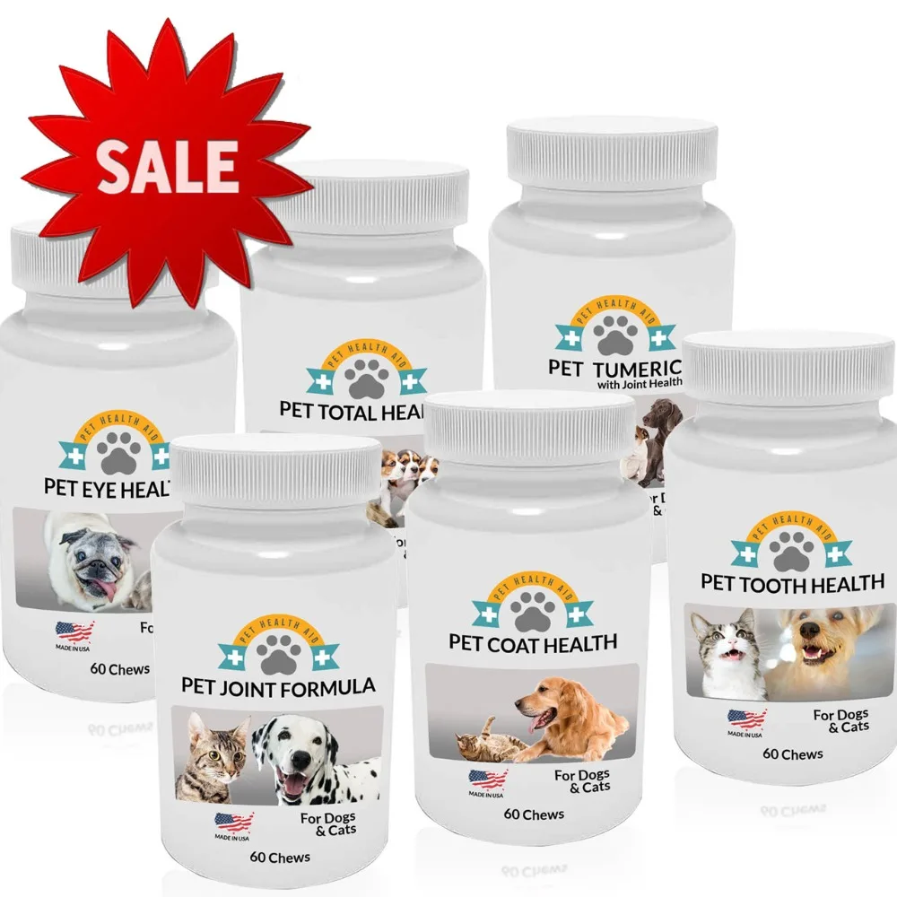 
Pet Health Supplements - Private Label or Wholesale- MADE IN USA. 