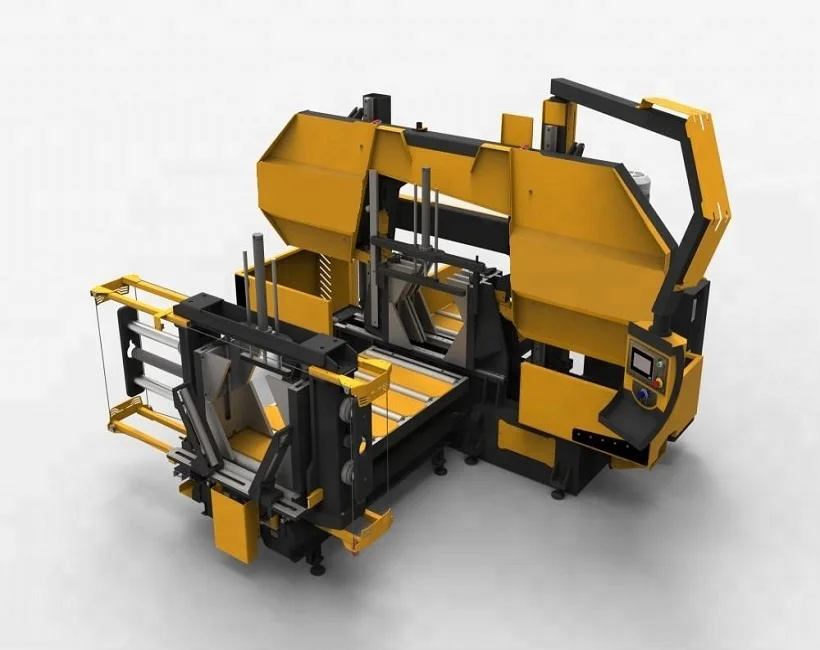 
SEMI AUTOMATIC SERVO DRIVE REGULAR CUTTING MACHINE BANDSAW ELS 650X850 
