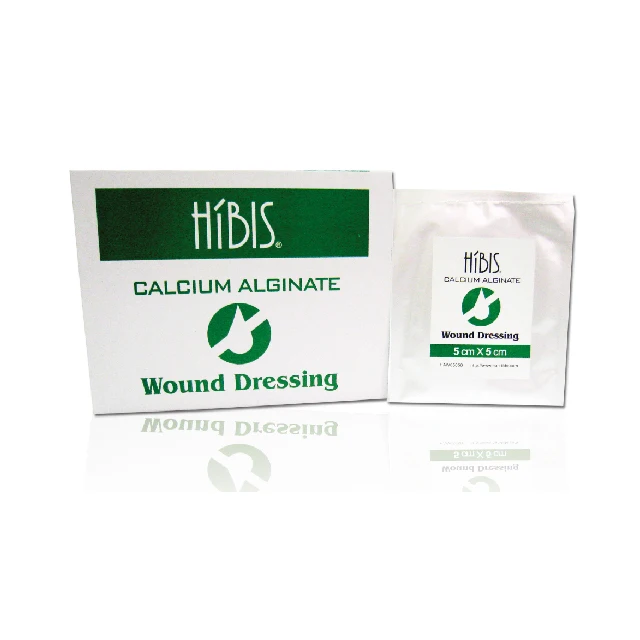 
 Медицинский материал HIBIS, альгинат, нетканый кальций, Альгинатная раневая повязка  