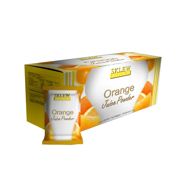 Healthy and Delicious Orange Juice Powder Product with Premium Quality   - OEM Private Label