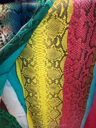 Fashion men genuine python leather travel bag ,leather duffle Bag