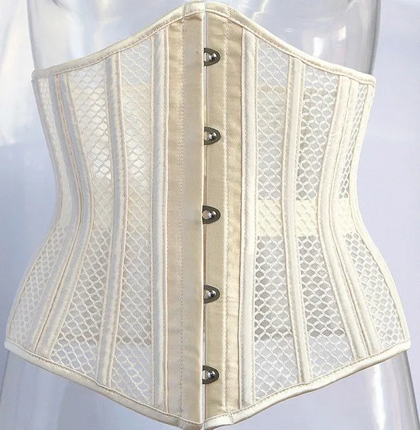 Новый | Тонкий | Сетчатый | Корсет | Индивидуальный/стальной пояс для талии с косточками/Удобная сетка под грудью