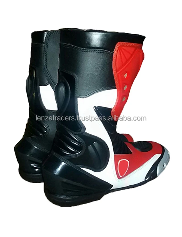 
2018 New Motorbike Leather Racing Shoes 