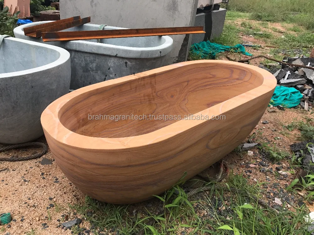 natural solid green marble stone bathtub
