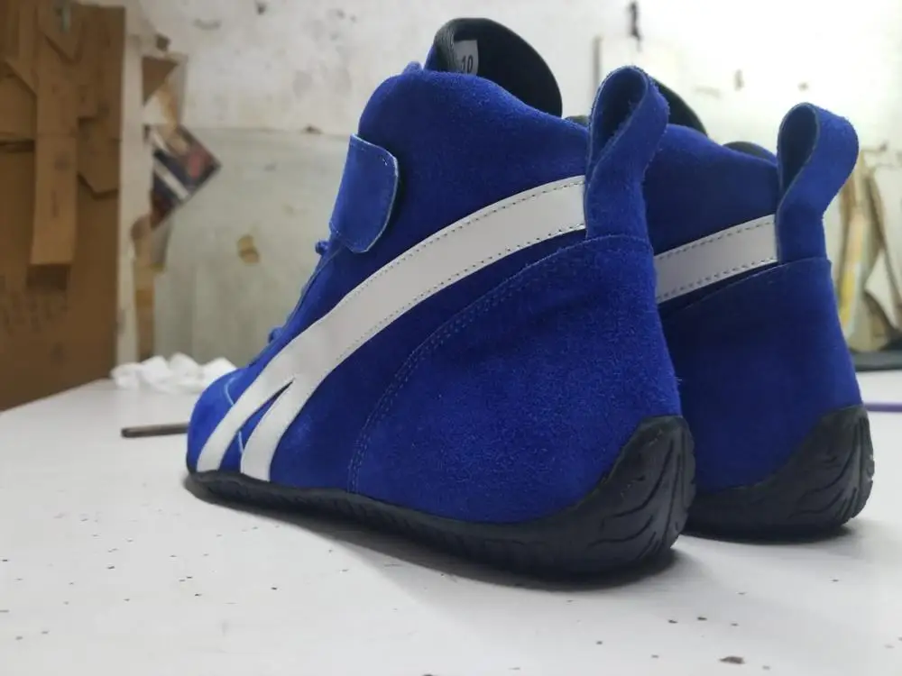Racing Shoes Karting Shoe Kart Racing Boots OEM Suede Leather Motorcycle & Auto Racing Best Quality Manufacturing Sportswear