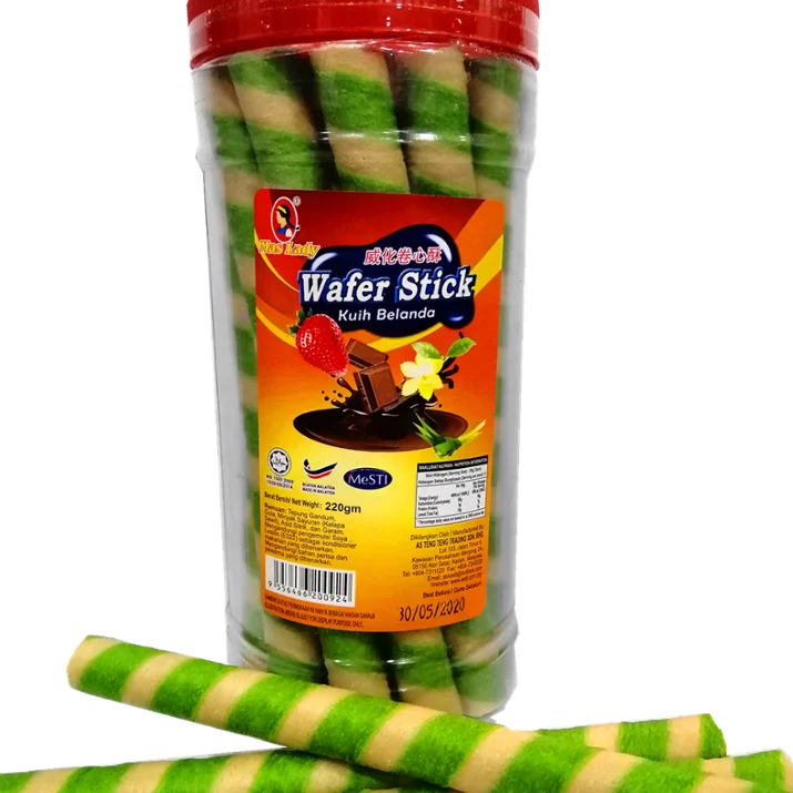 Wafer Stick Pandan Flavour