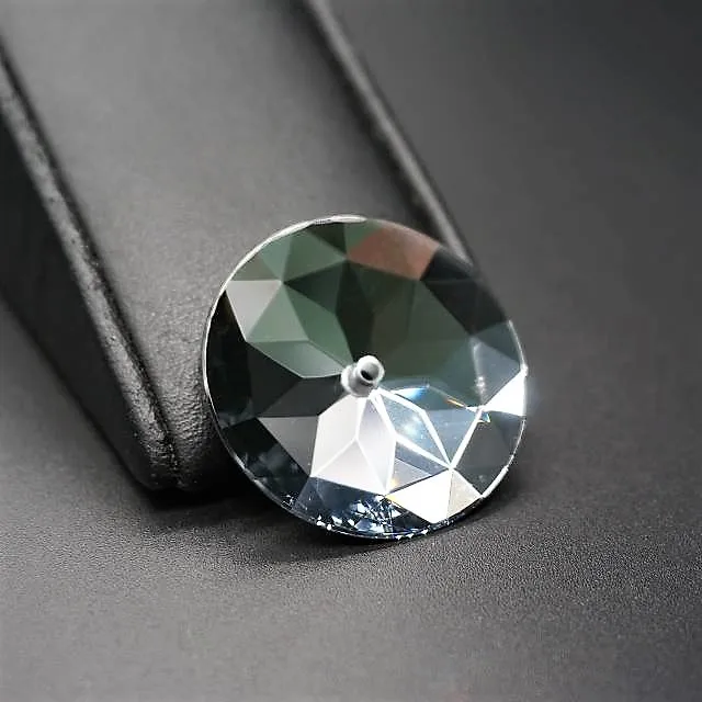 
 Высококачественный Циферблат наручных часов с сапфировым стеклом, запчасти для часов бриллиантовой огранки и инструменты светло-серебристого цвета  