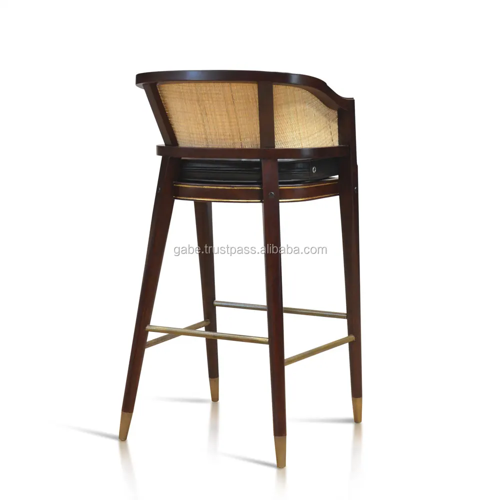 Bar Stools Singapore with Rattan, Bar Stools, Modern bar stools