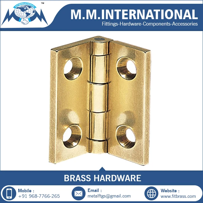 Brass Gold Plated Slow Motion Hinges