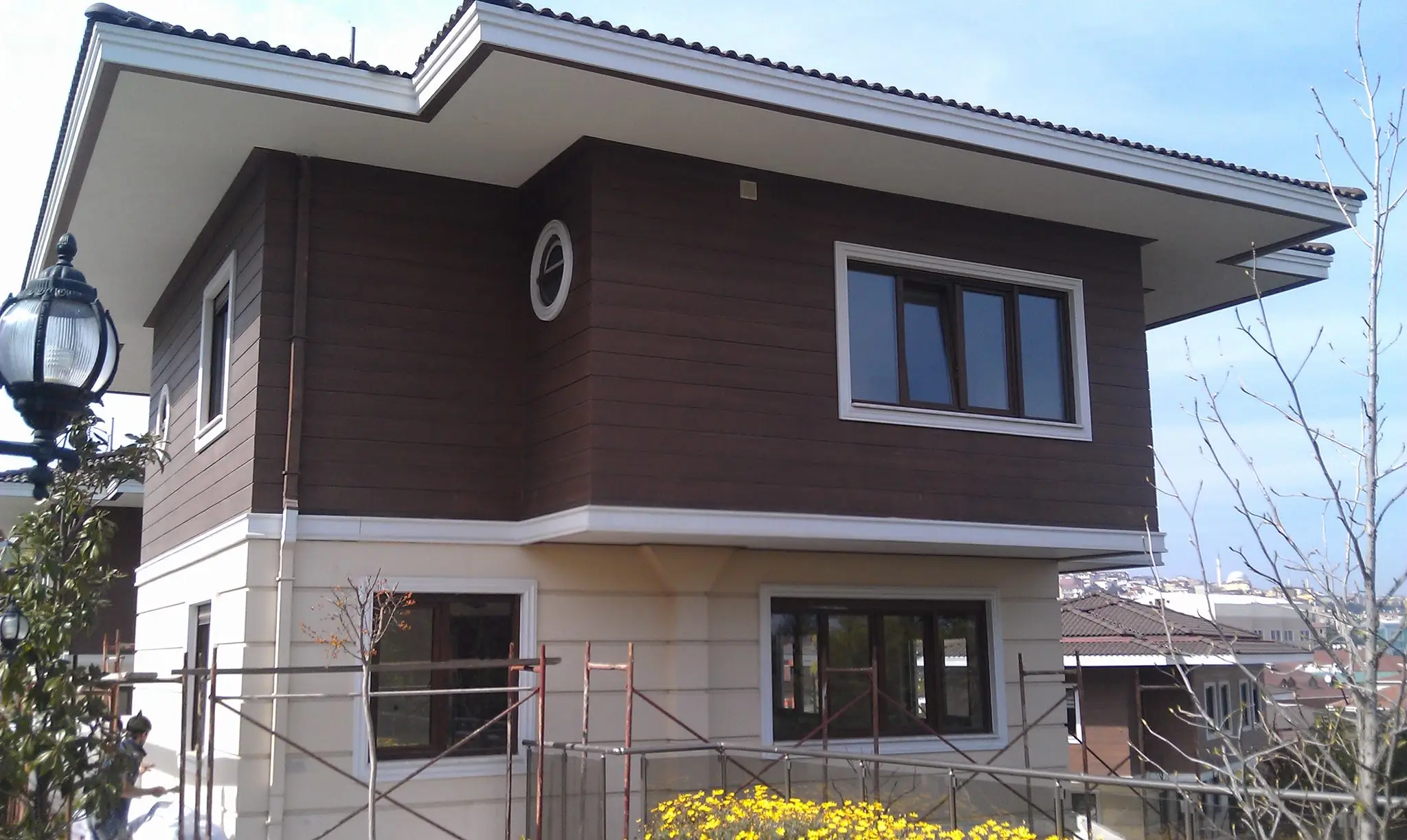 EXTERIOR INTERIOR FACADE HOUSE WALL PAINT, FLEXIBLE, SILICONE BASED WATERPROOFING, DECORATIVE, LONG LASTING