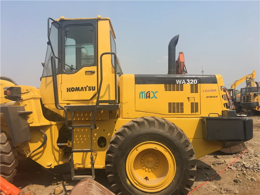 USED komatsu wheel loader second hand wa320-3 komatsu