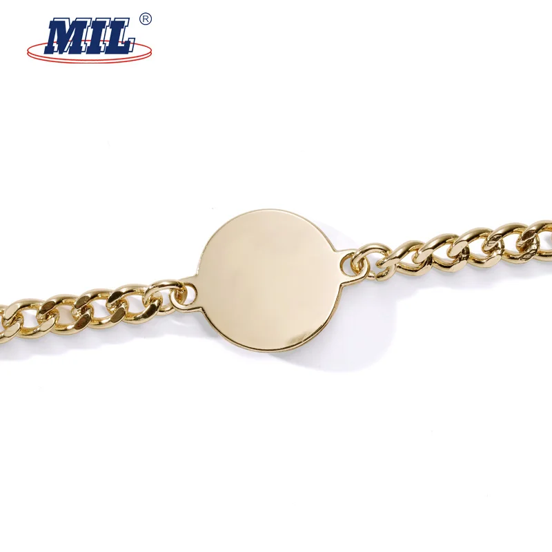 Custom Logo Gold Sewing Clothing Decorative Metal Chains For Bag