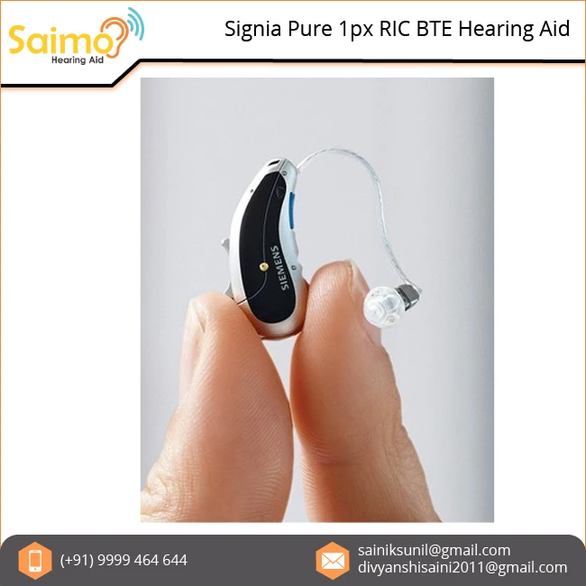 Слуховой аппарат Signia Pure 1px RIC BTE