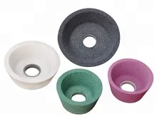 Resin-Bonded Diamond Grinding Cup Wheel For Marble Granite Stone Polishing Corundum And Silicon Carbide Abrasive