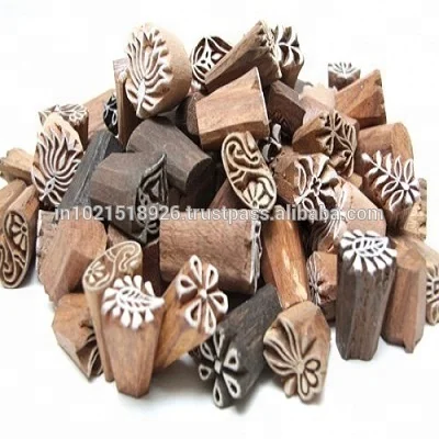 High Quality Wooden Henna Stamps