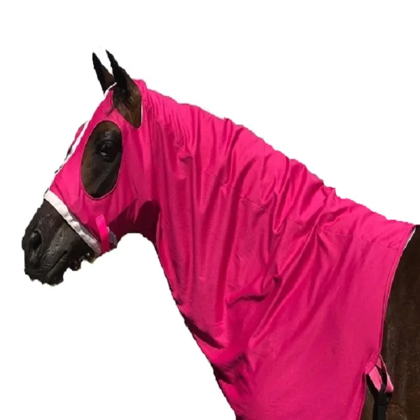 Navy Lycra STRETCH HOOD WITH ZIP