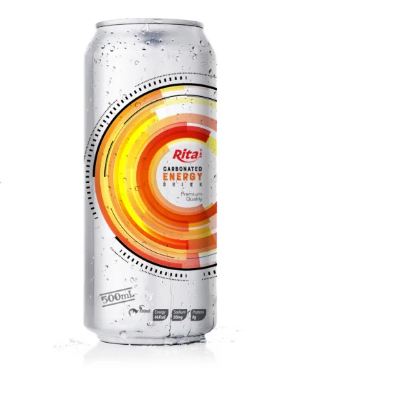 
500ml Canned Energy Drinks with Customized Flavor CO2 Drink Energy 