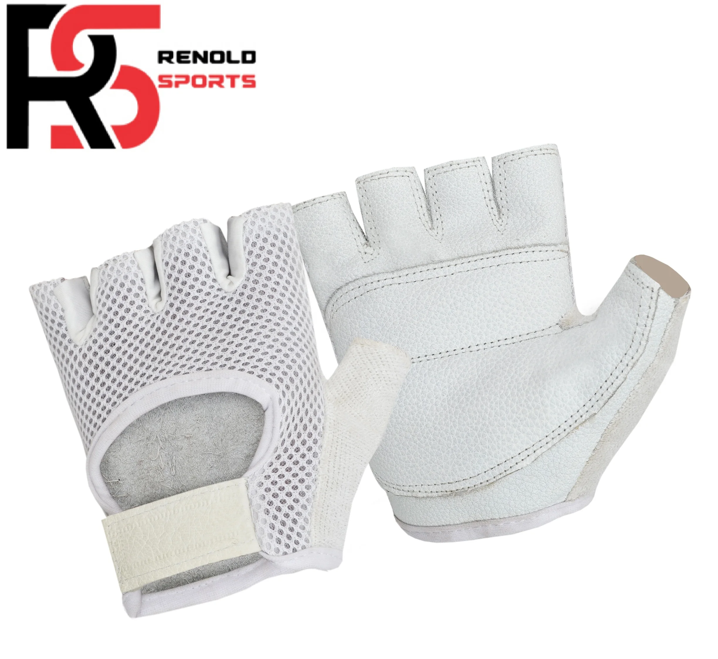 
OEM Custom Logo Equipment Women Ladies Fitness Weight Lifting Workout Half Ginger Red Neoprene Gym Gloves with Wrist Support 