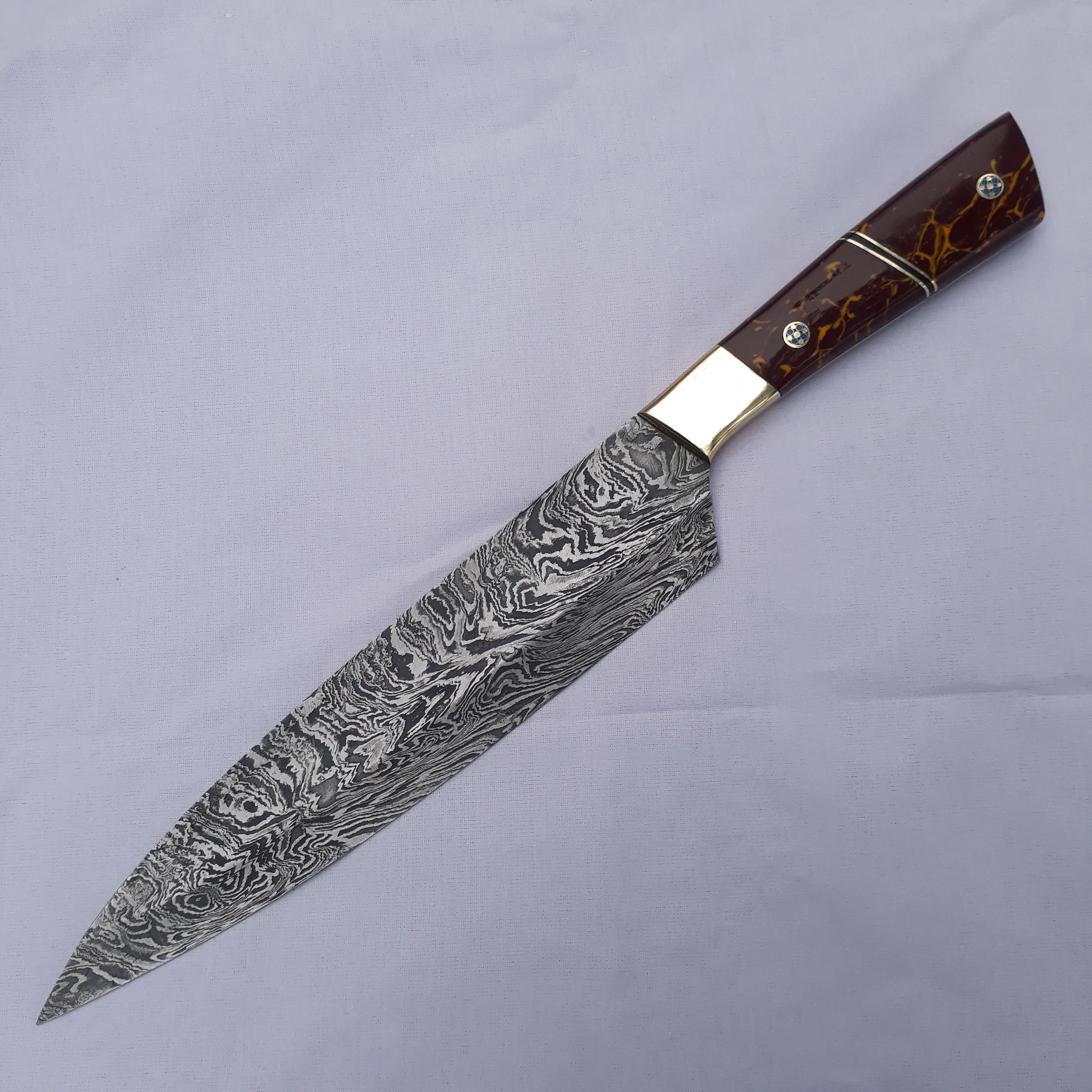 Damascus Kitchen Knife