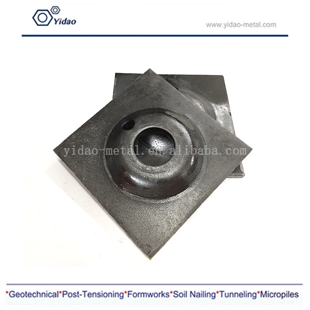 Domed washer 30 degree for concrete construction tunnelling and mining application