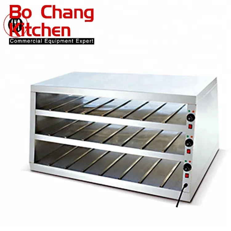 Professional Fast Food Industrial Table Food Warmer Display Showcase