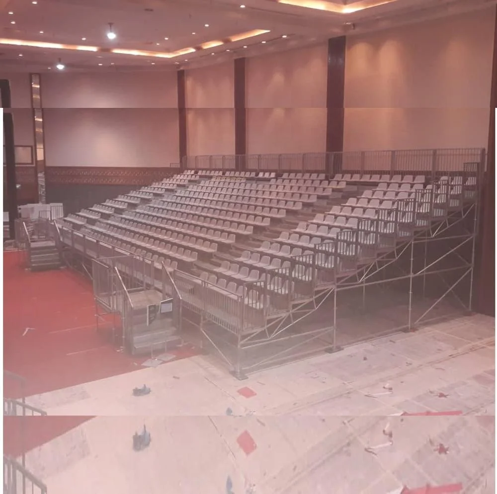 
High Standard Stadium Bleachers Seats Metal Grandstand for Tribune 