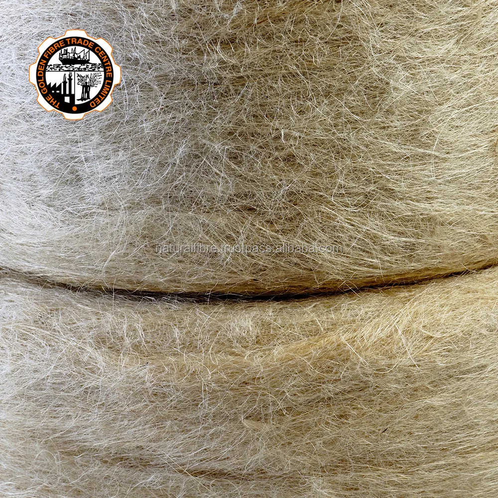 
Standard Quality 100% Biodegradable Nonwoven Felt Making Sliver Roll Bast Fiber Jute Bangladesh 