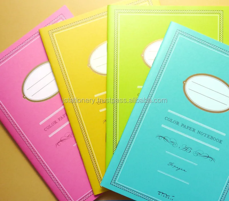 Various types of soft cover notebook for distributor , Other stationery also available