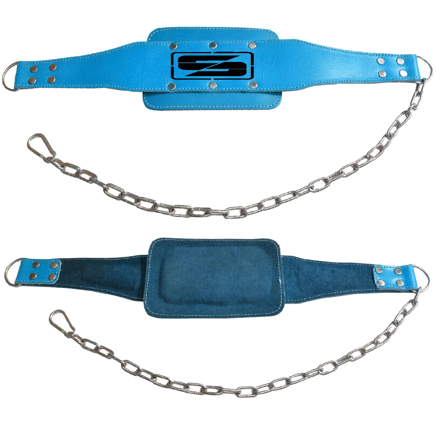 Premium Quality Cowhide Gym Training Dipping Belt Cross Fit Heavy Duty Fitness Equipment with Customizable Logo Genuine Leather